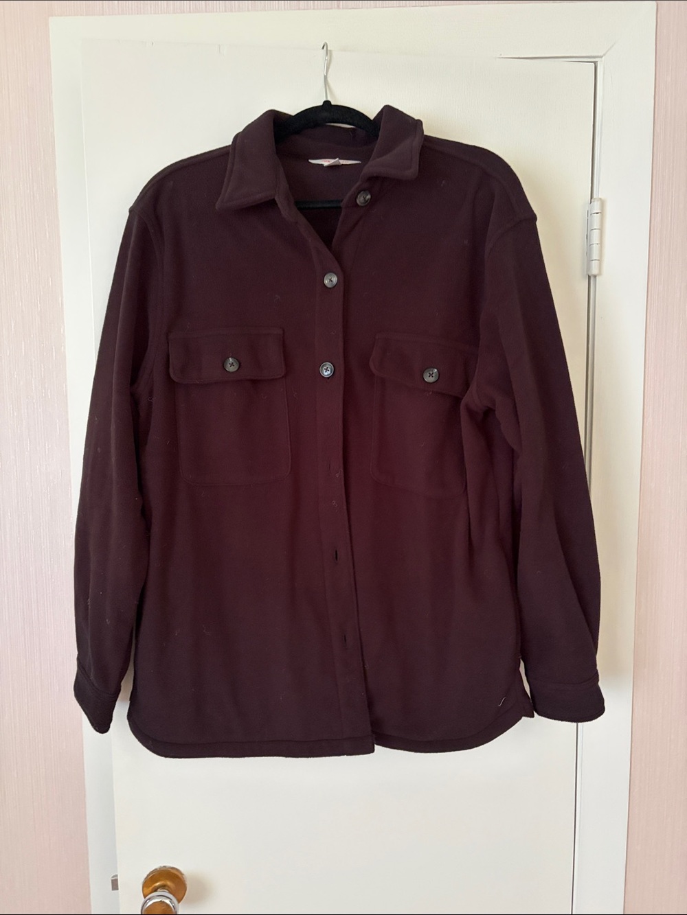 Joe Fresh Black Utility Fleece Jacket